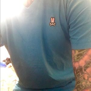 Psycho Bunny V-neck T-shirt imported